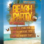 Beach Party Flyer