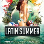 Latin Summer Party Flyer