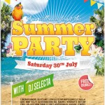 Summer Beach Party Flyer