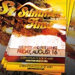 Summertime Party Flyer