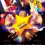 Memorial Day Flyer Template Vol 3