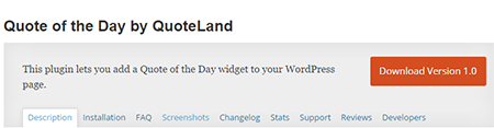 15 Best Free Quote of The Day WordPress Plugin & Widget | Frip.in