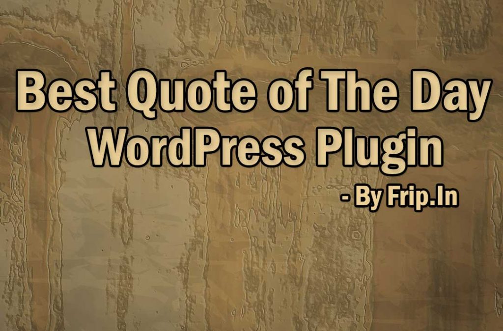 5 Best Quote of The Day WordPress Plugin & Widget (Free & Premium