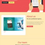 Alfat-Flat-Landing-Page-WordPress-Theme