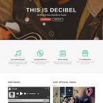 Decibel-Music-WordPress-Theme