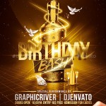 Gold-Birthday-Bash-Flyer