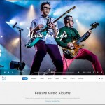 Hugo-Music-WordPress-Theme