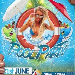 Pool-Party-Flyers