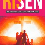 Risen-Church-Flyer-Templatess