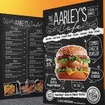 Aspahalt-Food-Menu-Flyer