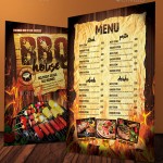 Barbecue–Steak-Menu