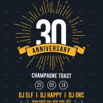 Vintage-Anniversary-Flyer