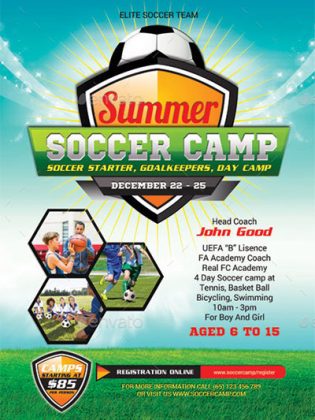 40+ Best Kids Summer Camp Flyer 2023 - Frip.in
