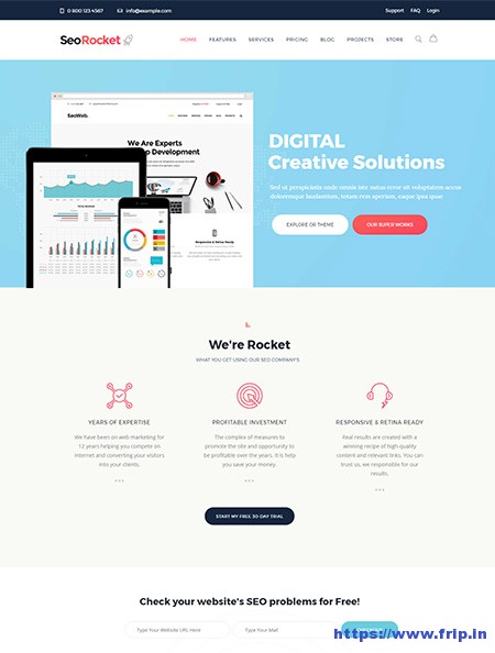 30 Best SEO Website Templates For SEO Companies Agency 