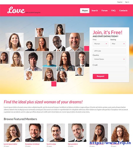 dating website for visually impaired