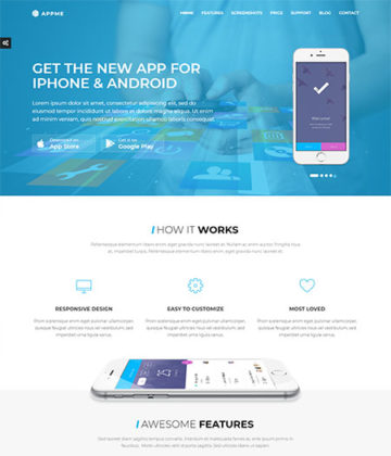 25+ Best App Showcase WordPress Themes 2024 - Frip.in