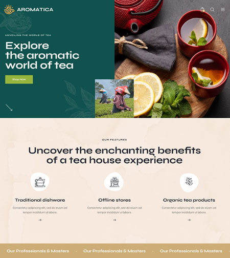 Aromatica-wordpress-theme