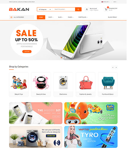 Bakan-WooCommerce-Theme