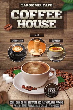 50 Best Coffee Shop Flyer Templates 2024 - Frip.in