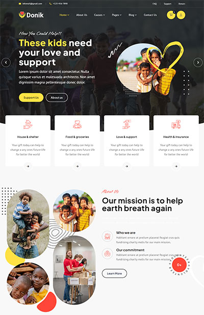 Donik-WordPress-Theme