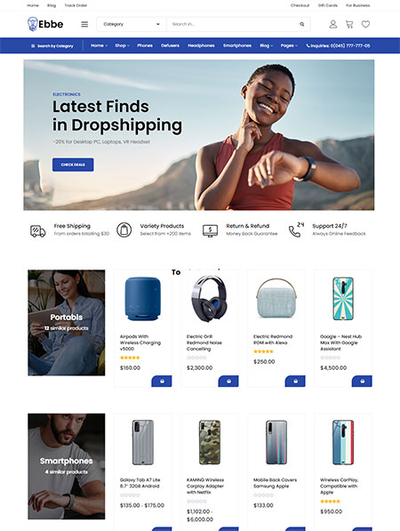 Ebbe-WooCommerce-Dropshipping-Theme