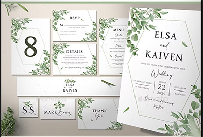 Foliage-Wedding-Invitation-Set-2