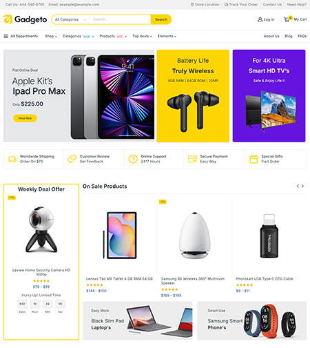 Gadgeto-WP-WooCommerce-Theme