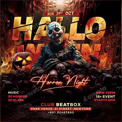 Halloween-Flyer 