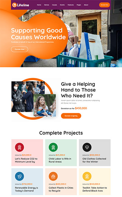Lifeline-WordPress-Theme