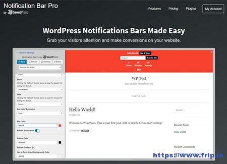 contact bar plugin wordpress