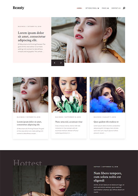 Beauty - A Fashion WordPress Theme By Mythemeshop - Frip.in