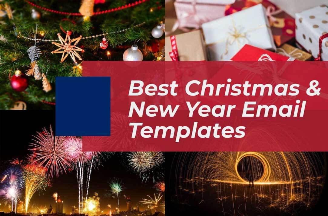 7 Best Christmas &amp; New Year Email Templates 2021 - Frip.in