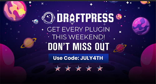draftpress-4th-july-sale