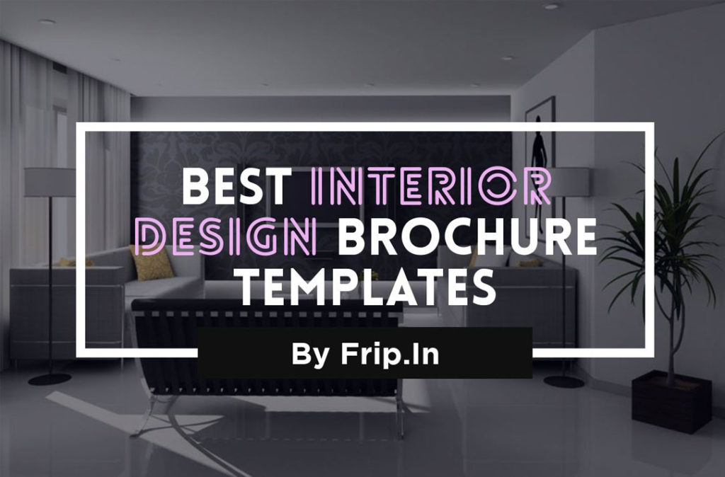 interior design brochure template free download